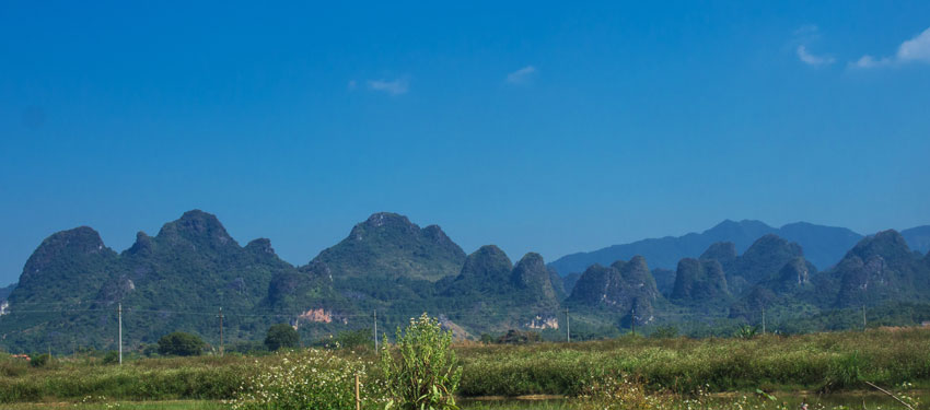 沿途风景-群山